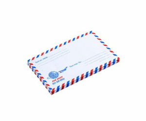 Bao thư bưu điện sọc có keo