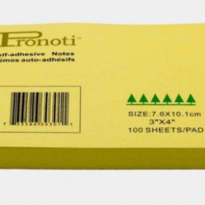 Giấy note vàng 3x4 Pronoti